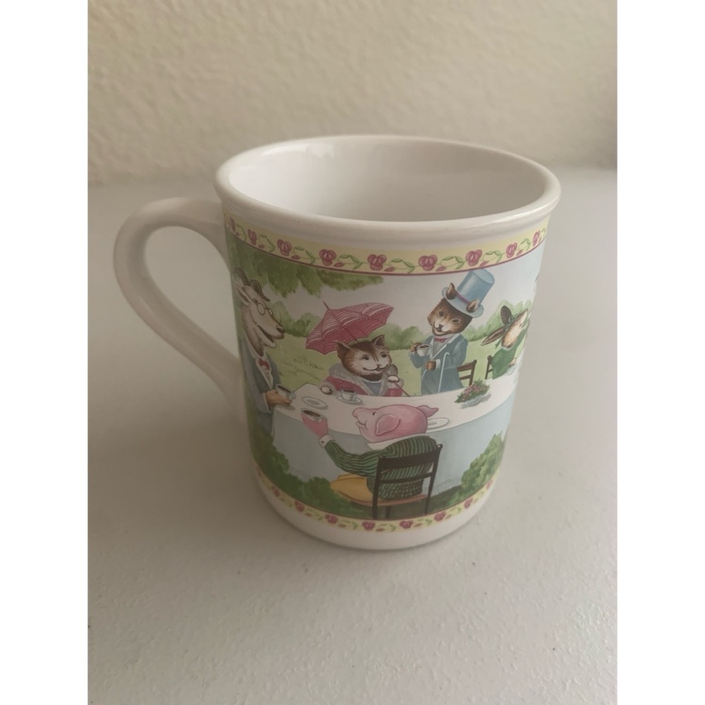 Vintage Hallmark Tea Time Ceramic Mug
